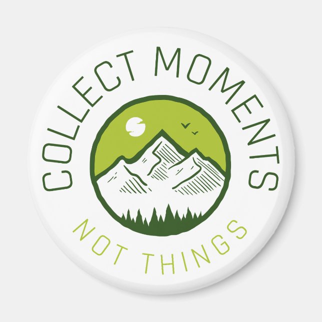 Imán Collect moments not things (Frente)