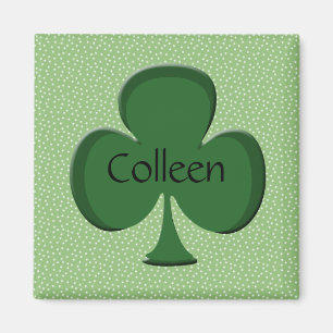 Imán Colleen Shamrock Magnet