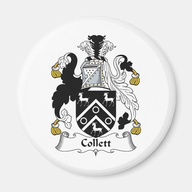 Imán Collett Family Crest (Frente)