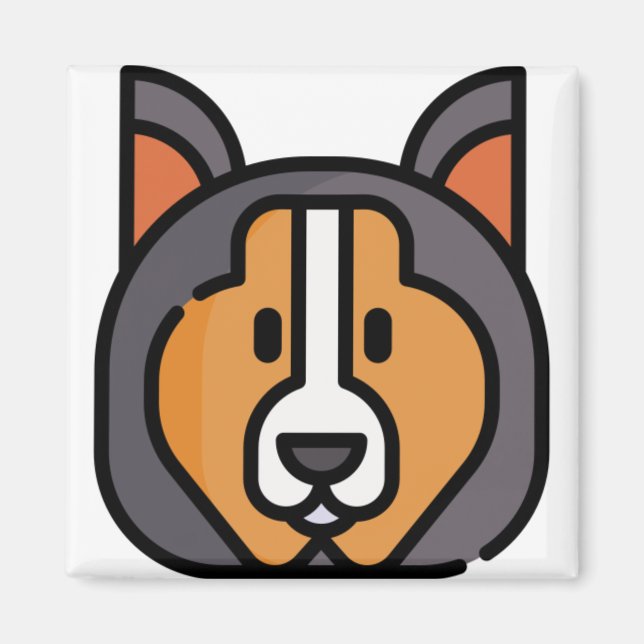 Imán Collie (Frente)