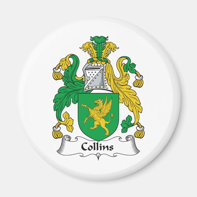 Imán Collins Family Crest (Frente)