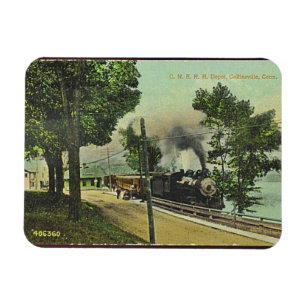Imán Collinsville Depot Magnet