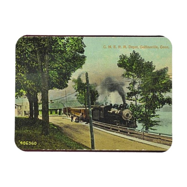 Imán Collinsville Depot Magnet (Horizontal)