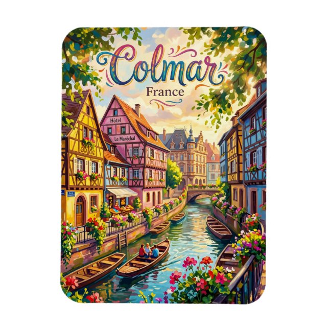Imán Colmar Francia (Vertical)
