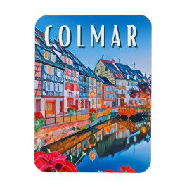 Imán Colmar Photo Vintage