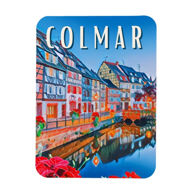 Imán Colmar Photo Vintage (Vertical)