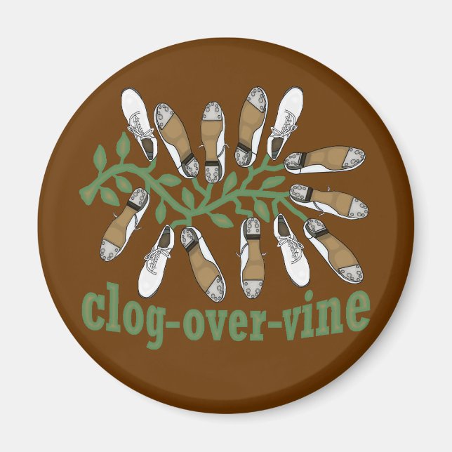 Imán Colocando bailarinas se deslizan de Vine Funny (Frente)