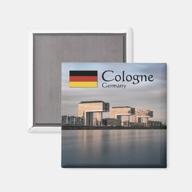 Imán Cologne Germany (Anverso/Reverso)