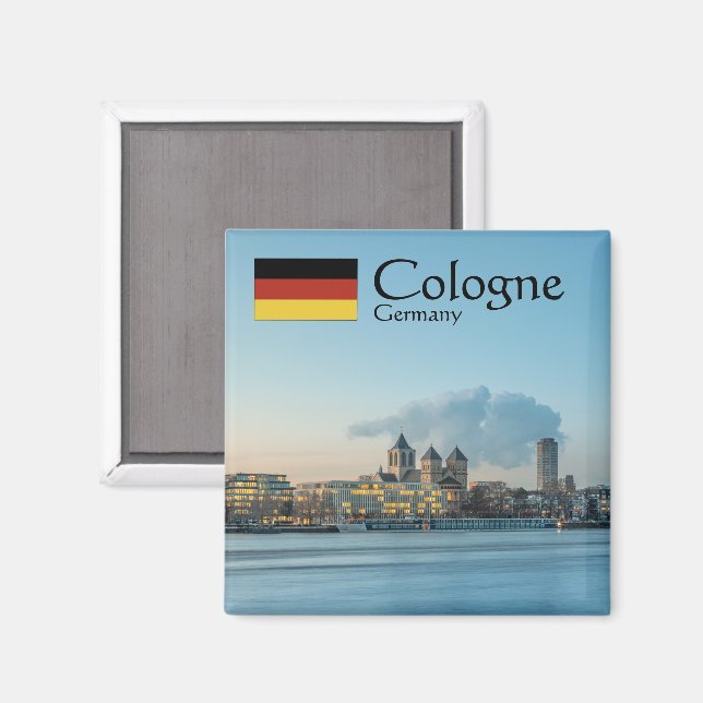Imán Cologne Germany (Anverso/Reverso)