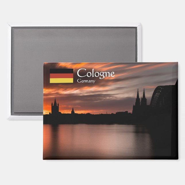 Imán Cologne Germany (Anverso/Reverso)