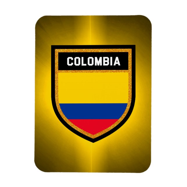 Imán Colombia Flag (Vertical)