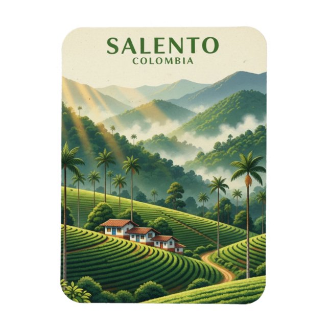 Imán Colombia Salento (Vertical)