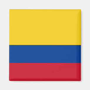 Imán colombiano de la bandera