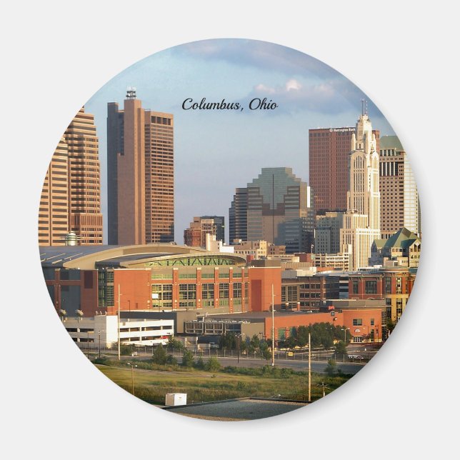 Imán Colón, paisaje urbano de Ohio, (Frente)