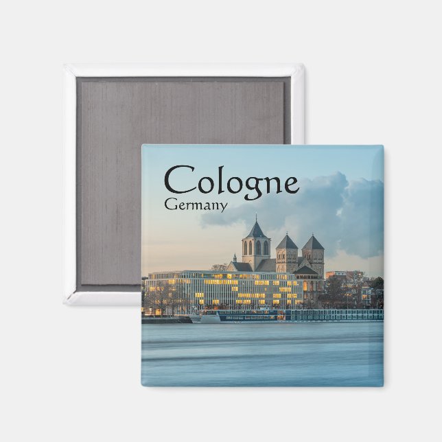 Imán Colonia Alemania (Anverso/Reverso)