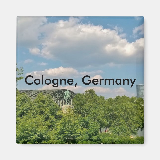 Imán Colonia (Alemania) (Frente)