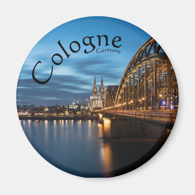 Imán Colonia Alemania Souvenir (Frente)