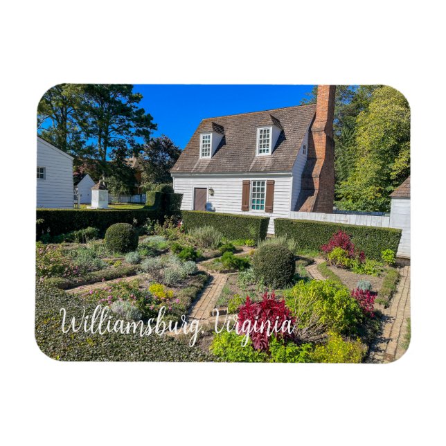 Imán Colonial Williamsburg Virginia (Horizontal)