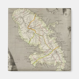 Imán Colonias francesas Martinica