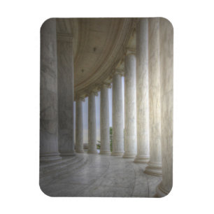 Imán Colonnada circular conmemorativa Thomas Jefferson