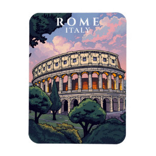 Imán Coloquio clásico de recuerdo de Roma