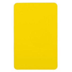 Imán Color amarillo 4 x 6 pulgadas
