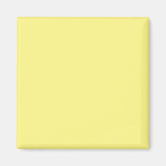 Imán Color amarillo claro FFF888 con opción Añadir un n