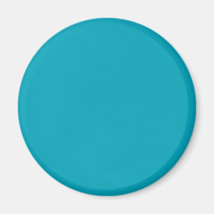Imán Color azul del Pacífico 00A1B9 - Opción para añadi