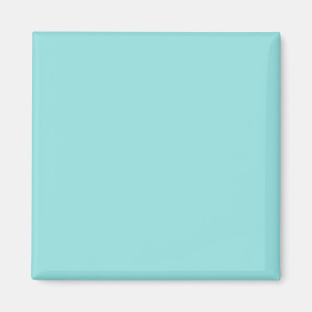 Imán Color claro de Blue Aqua (Frente)