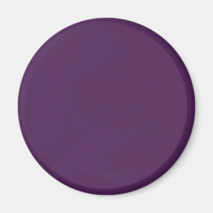 Imán Color claro sólido medianoche morado oscuro