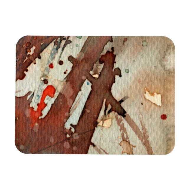 Imán color de fondo 5 (Horizontal)