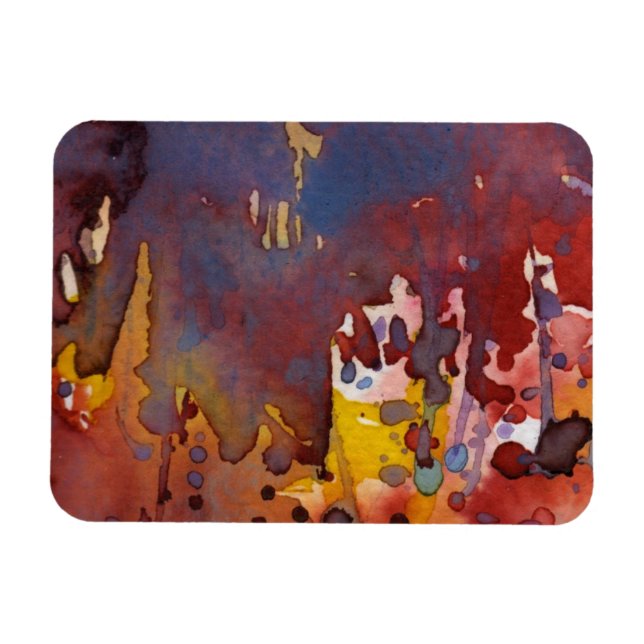 Imán color de fondo 8 (Horizontal)