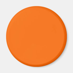 Imán Color de fondo de Naranja sólido FF6600