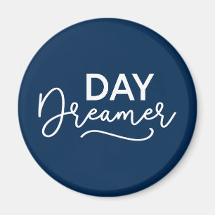 Imán Color de fondo editable Modern Day Dreamer