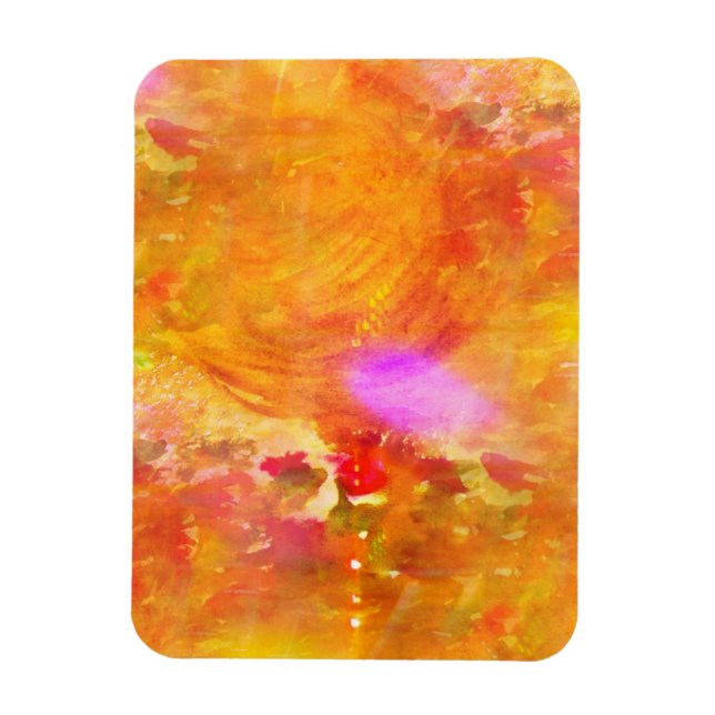 Imán color de fondo sin costuras amarillo, naranja (Vertical)