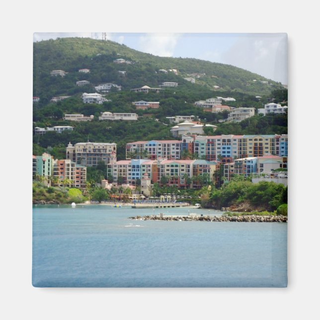 Imán Color de la isla (Frente)