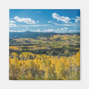 Imán Color de Otoño en Flat Tops Bosque Nacional Rout