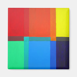 Imán Color del terciario secundario primario. Diseño ab