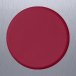 Imán Color sólido de Borgoña<br><div class="desc">Color sólido de Borgoña</div>