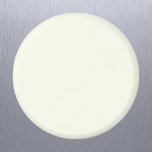 Imán Color sólido marfil<br><div class="desc">Color sólido marfil. Este suave tono blanco roto irradia elegancia y sofisticación, haciéndolo perfecto para cualquier ocasión que requiera un toque de refinada belleza. Sus sutiles tonos cálidos y cremosos crean una sombra versátil para todas las ocasiones.</div>
