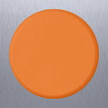 Imán Color sólido Naranja eléctrico<br><div class="desc">Color sólido Naranja eléctrico</div>