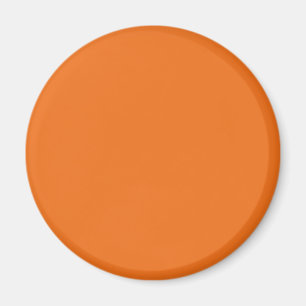 Imán Color sólido Naranja eléctrico