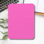 Imán Color sólido neón rosado | Clásica<br><div class="desc">Neon Pink - Presentando el encanto eterno del diseño de color sólido: una fascinante mezcla de forma clásica y elegante simplicidad. Este diseño es una celebración del poder y la belleza que se encuentran en un solo tono impactante. El diseño de color sólido, exuberante sofisticación, abarca la esencia del minimalismo,...</div>