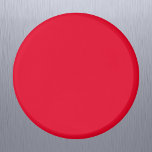 Imán Color sólido rojo Cadmio<br><div class="desc">Color sólido rojo Cadmio</div>