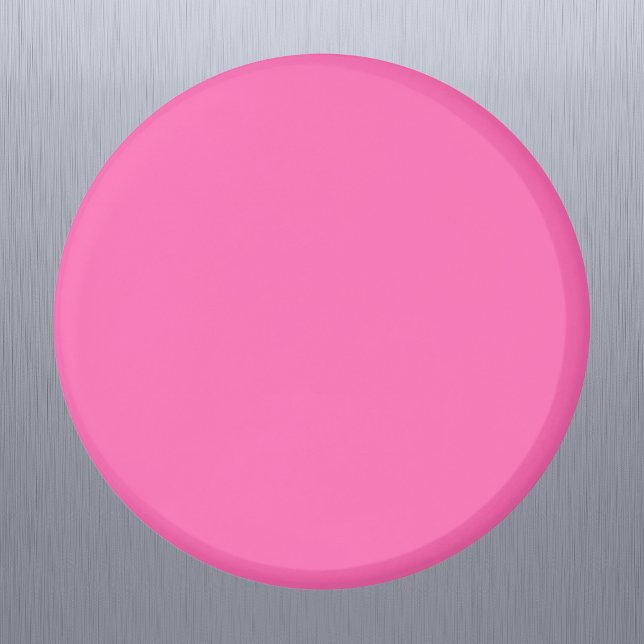 Imán Color sólido rosa caliente (Subido por el creador)