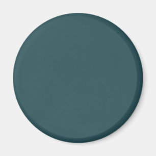 Imán Color sólido Verde azulado profundo