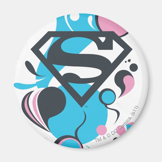 Imán Color Splash Blue (Frente)