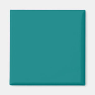 Imán Color verde verde azulado 008080 - Opción para agr