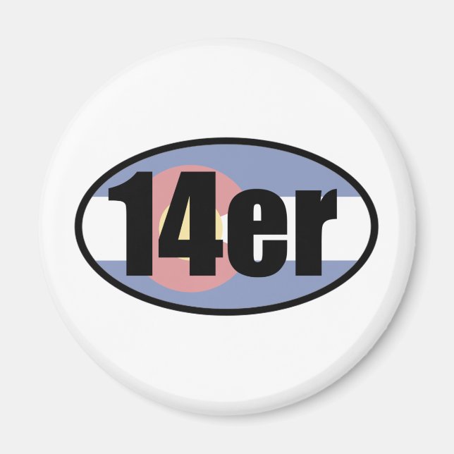 Imán Colorado 14ers (Frente)