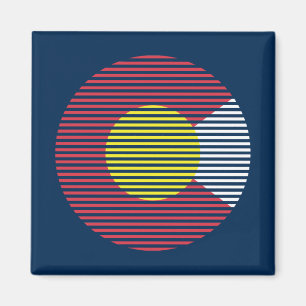 Imán colorado c